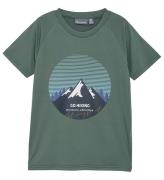Color Kids T-shirt - Base Layer - Dark Forest