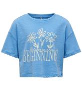 Kids Only T-Shirt - KogNora - Azure Blue/Beginnings