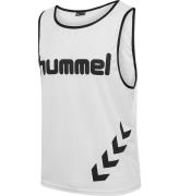 Hummel OvertrÃ¦ksvest - Fundamental Training Bib - Hvid