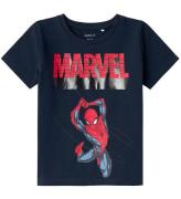 Name It T-shirt - NmmJaba Spiderman - Dark Sapphire