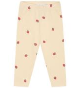 The New Siblings Leggings - TnsLarawila - Angora Strawberry AOP