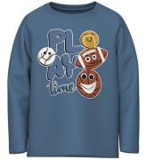 Name It Bluse - NmmVux - Coronet Blue/Play Time