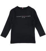 Tommy Hilfiger Bluse - U Essential - Sort