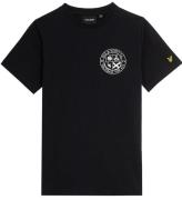 Lyle & Scott T-shirt - Football Logo - Jet Black