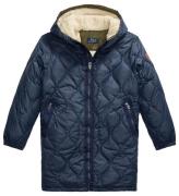 Polo Ralph Lauren Dunfrakke m. Fleece - Hartland - Navy