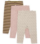 Hust and Claire Leggings - 3-pak - Liva - Dusty Rose