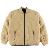 Tommy Hilfiger Dynejakke - Classic Khaki