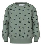 Name It Sweatshirt - Noos - NmfDavina - Lily Pad/Butterfly