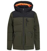 Jack & Jones Dynejakke - JJEOtto - Rosin/Black Blocking/Black Pr