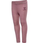 Hummel Leggings - Uld - HmlWolly - Twilight Mauve