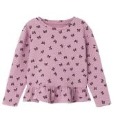 Name It Bluse - NmfRdolly - Mauve Orchid