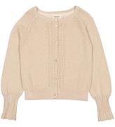 MarMar Cardigan - Strik - Tillie - Gold m. Glitter