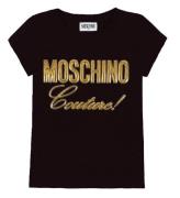 Moschino T-shirt - Sort m. Guld