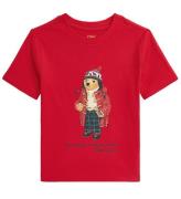 Polo Ralph Lauren T-shirt - Rød m. Bamse