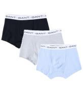 GANT Boxershorts - 3-pak - Light Grey Melange