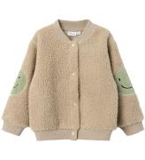 Name It Cardigan - Teddy - NmmSand - Pure Cashmere