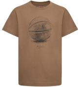 Jordan T-shirt - Archaeo Brown m. Print