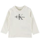 Calvin Klein Bluse - Monogram - Turtledove