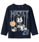 Name It Bluse - NmmDallin - Micky Mouse - Navy Blazer