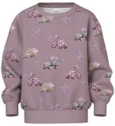 Name It Sweatshirt - NmfSilvine - Elderberry