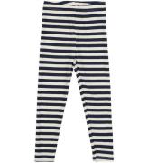 The New Siblings Leggings - Rib - TnsbFro - Mood Indigo Striped