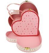 Meri Meri Kuffert - Hjerte - 2-pak - 21/26 cm - Vintage Heart -