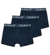 Name It Boxershorts - Noos - NkmBoxer - 3-pak - Dark Sapphire