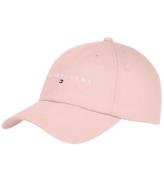 Tommy Hilfiger Kasket - Linear Logo - Delicate Pink