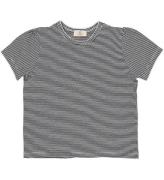 Copenhagen Colors T-shirt - Ruffle - Navy/Cream Stripe