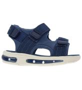 En Fant Sandaler - Velcro w. Light - Vintage Indigo