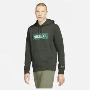 Nike F.C.-pullover-fodboldhættetrøje i fleece til mænd