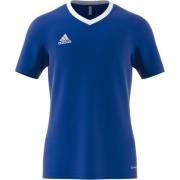 adidas Trænings T-Shirt Entrada 22 - Blå/Hvid