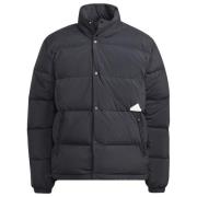 adidas Vinterjakke Dun Puffer - Sort/Hvid