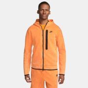 Nike Hættetrøje NSW Tech Fleece - Orange/Sort