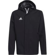 adidas Jakke All Weather Entrada 22 - Sort/Hvid Børn