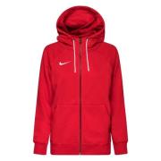Nike Hættetrøje Fleece FZ Park 20 - Rød/Hvid Kvinde