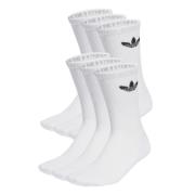 Adidas Original Trefoil Cushion Crew sokker, 6 par