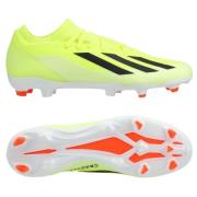 adidas X Crazyfast League FG Solar Energy - Gul/Sort/Hvid