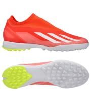 adidas X Crazyfast League Laceless TF Energy Citrus - Rød/Hvid/Gul