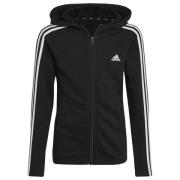 Adidas Essentials 3-Stripes Full-Zip hættetrøje